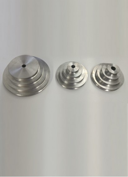 V PULLEYS ALUMINIUM STENCO - 4 STAGE 